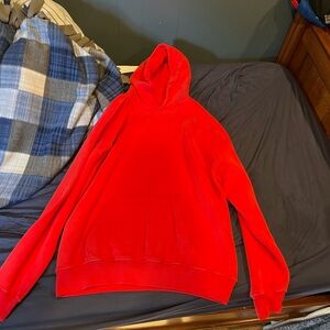 Abercrombie & Fitch Vibrant Red Hoodie